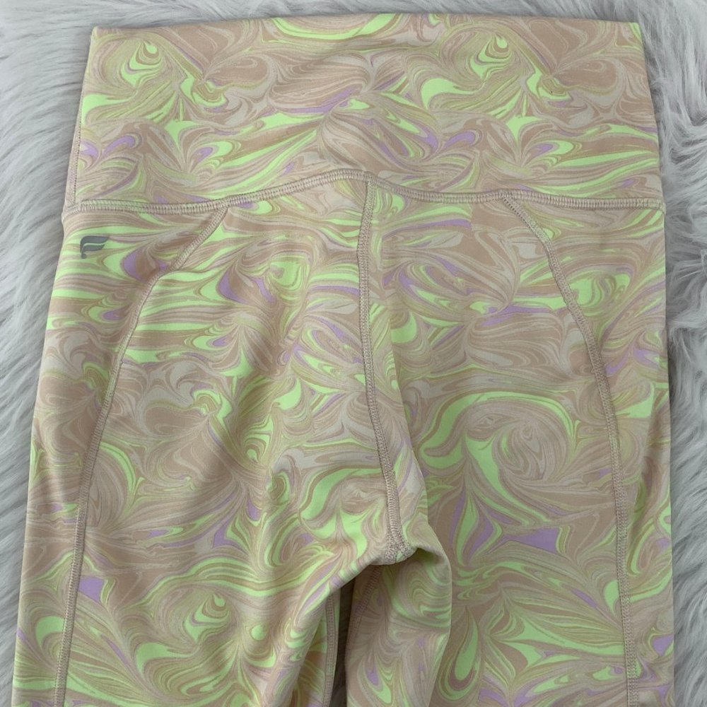 Fabletics Marble Define Power Hold Capri Sz S - Picture 11 of 12